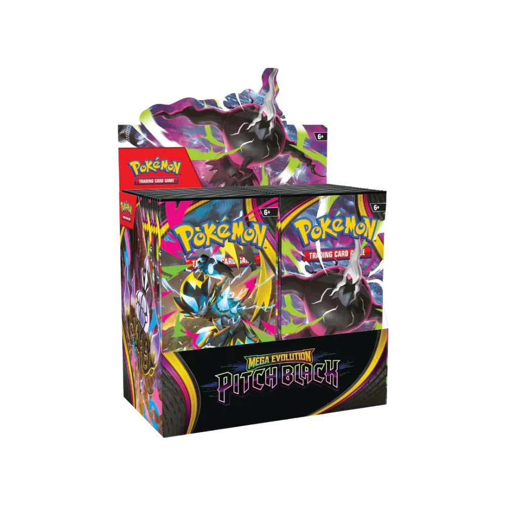 pokemon mega evolution pitch black booster box