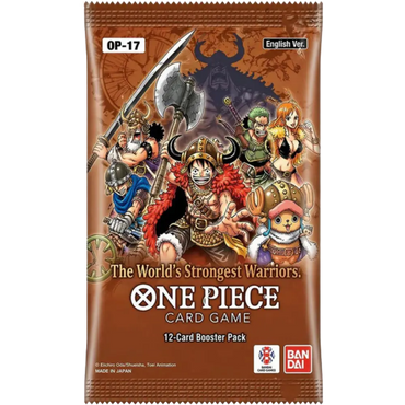 One Piece Card Game OP-17 The World's Strongest Warriors Booster Pack