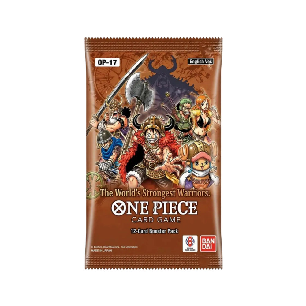 One Piece Card Game OP-17 The World's Strongest Warriors Booster Pack