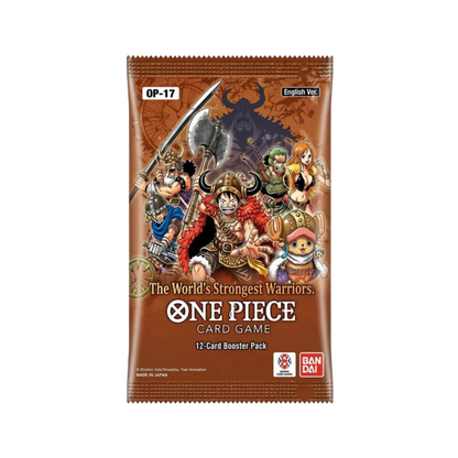 One Piece Card Game OP-17 The World's Strongest Warriors Booster Pack