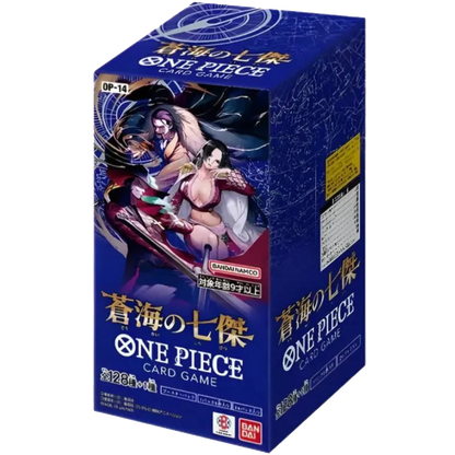 One Piece Card Game The Azure Seas Seven Booster Box Japanese
