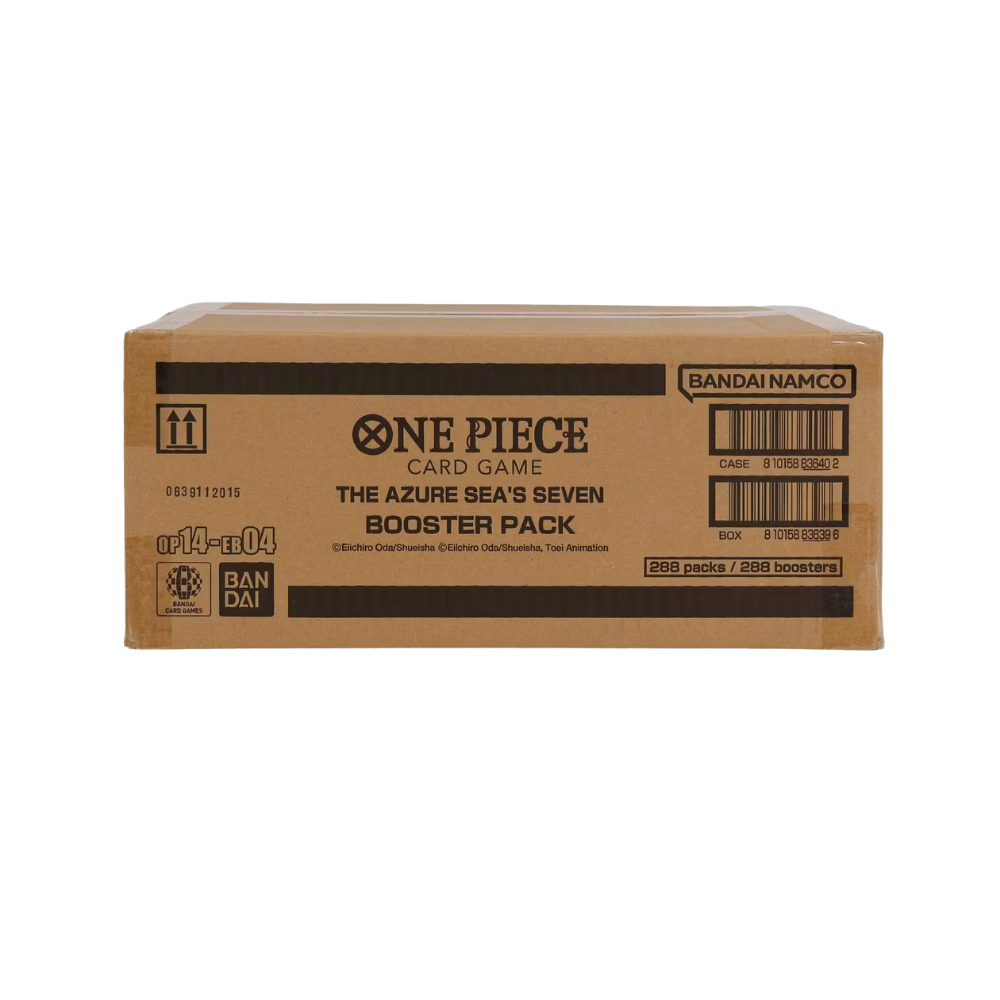 One Piece TCG Sealed Booster Box Case