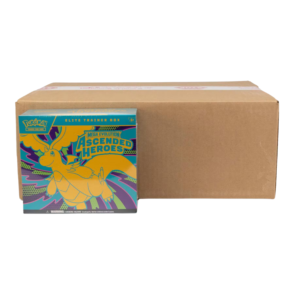 Pokémon TCG Ascended Heroes Elite Trainer Box Sealed Case