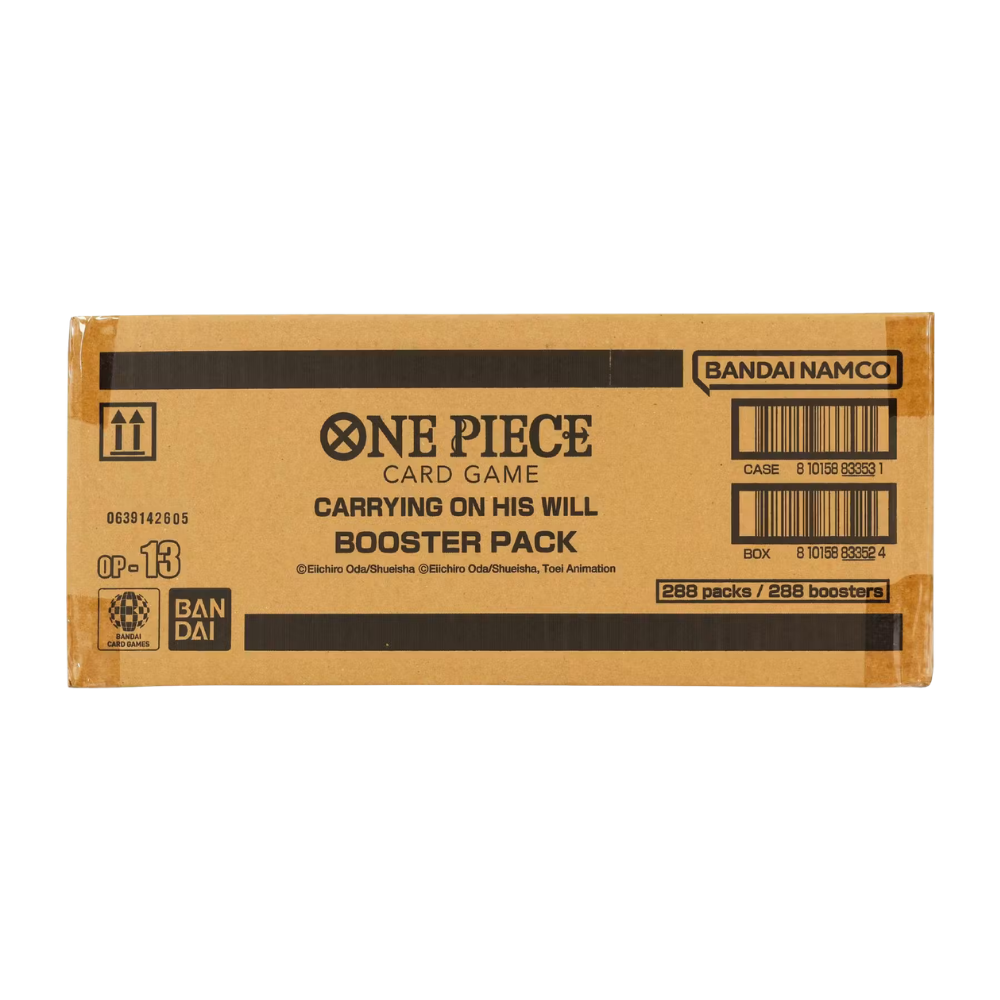 Sealed Box Of One Piece OP-13 Carry On His Will