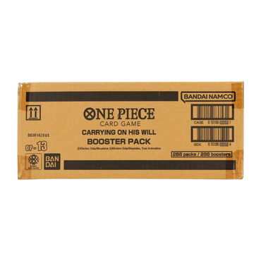 Sealed Box Of One Piece OP-13 Carry On His Will