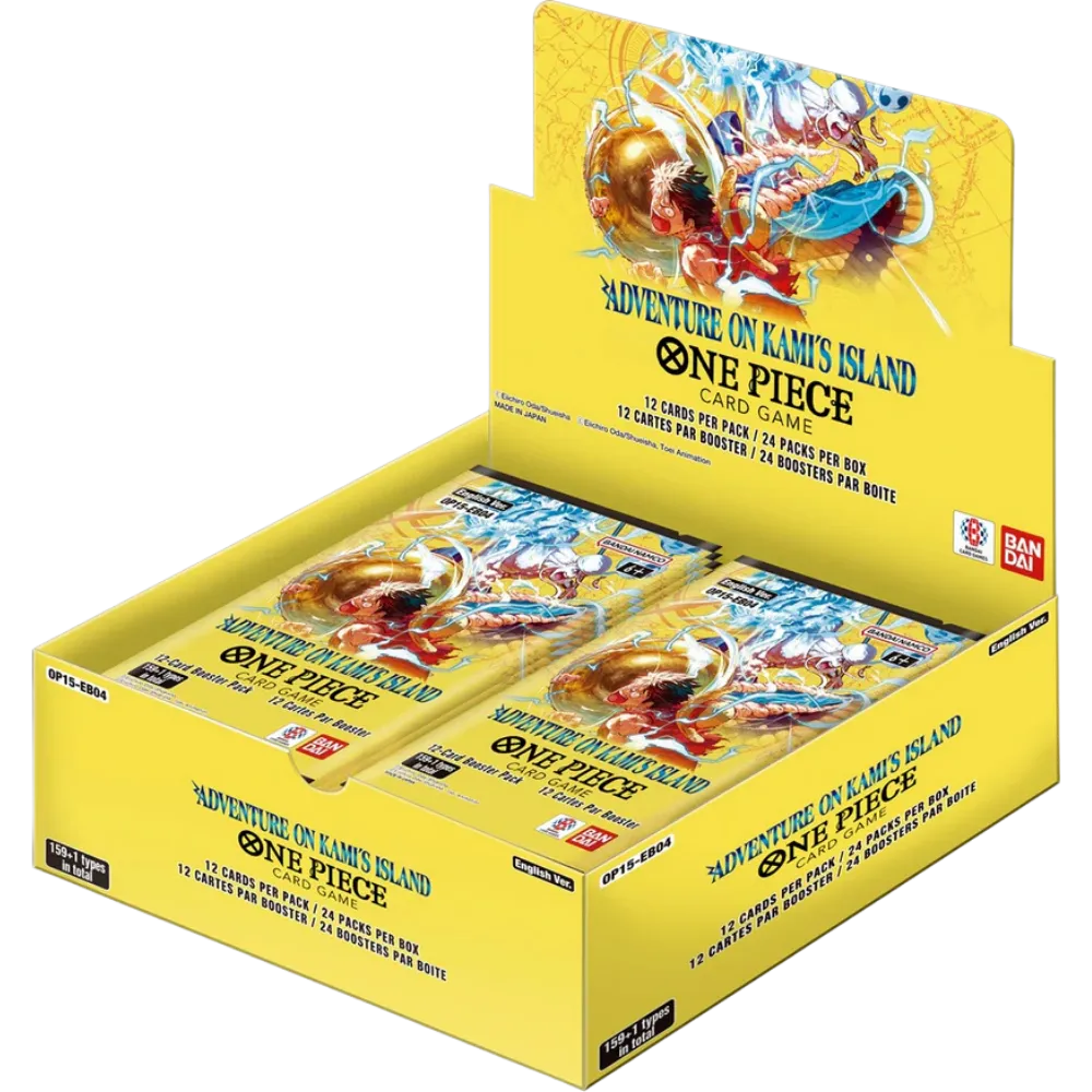 one piece op-15 adventure on kamis island booster box