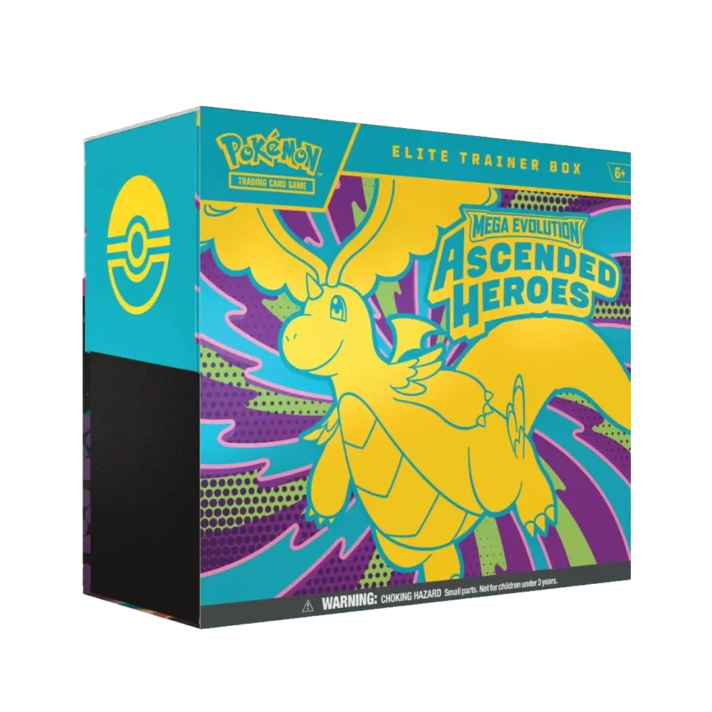 Pokémon Mega Evolution Ascended Heroes Elite Trainer Box