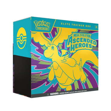 Pokémon Mega Evolution Ascended Heroes Elite Trainer Box