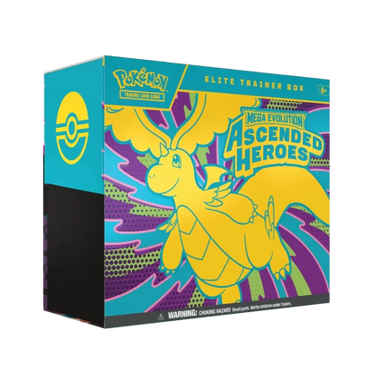 Pokémon Mega Evolution Ascended Heroes Elite Trainer Box