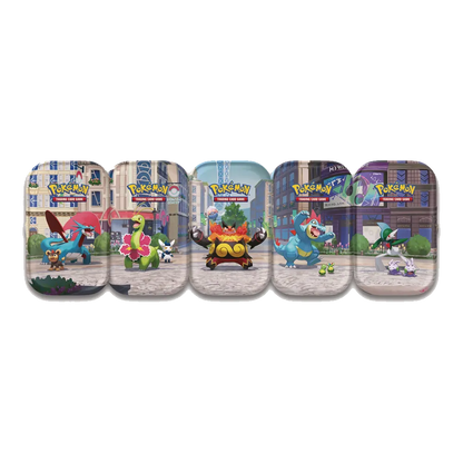pokemon lumiose city mini tin 10ct display