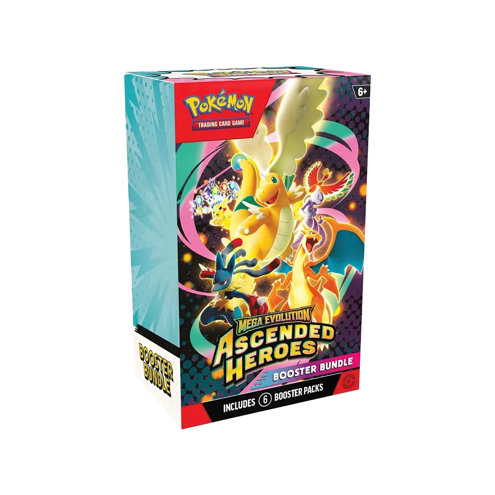 pokemon mega evolution ascended heroes booster bundle