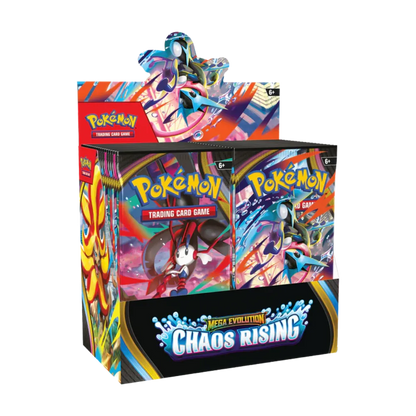 pokemon mega evolutions chaos rising booster box