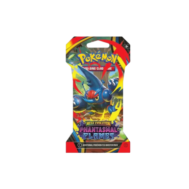 Pokémon TCG Mega Evolution Phantasmal Flames sleeved booster pack