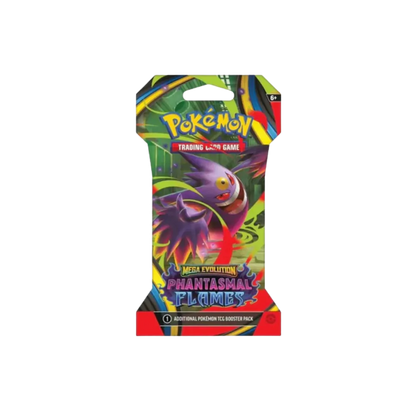 Pokémon TCG Mega Evolution Phantasmal Flames sleeved booster pack