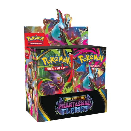 pokemon mega evolutions phantasmal flames booster box