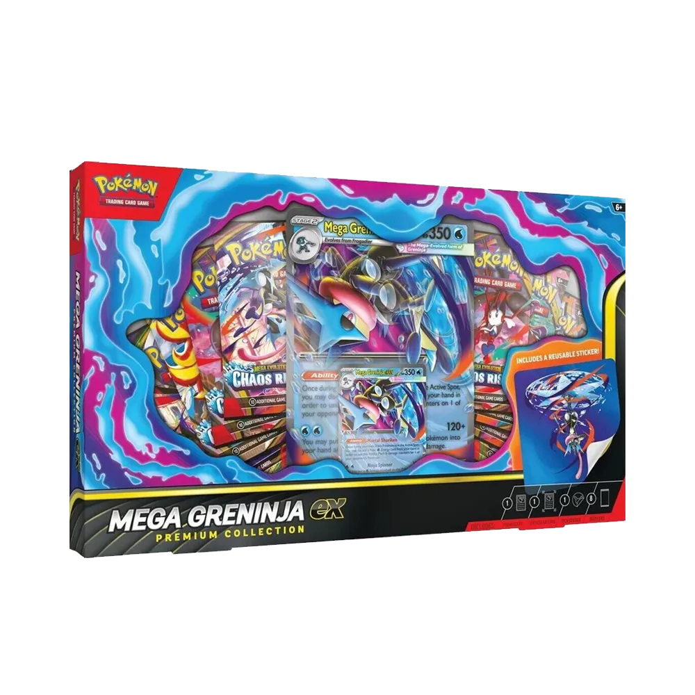 pokemon mega greninja ex premium collection