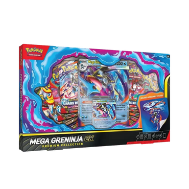 pokemon mega greninja ex premium collection