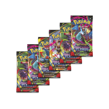 Pokémon Mega Evolution Phantasmal flames booster bundle packaging on a white background
