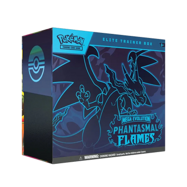 Pokémon Mega Evolution Phantasmal Flames Elite Trainer Box