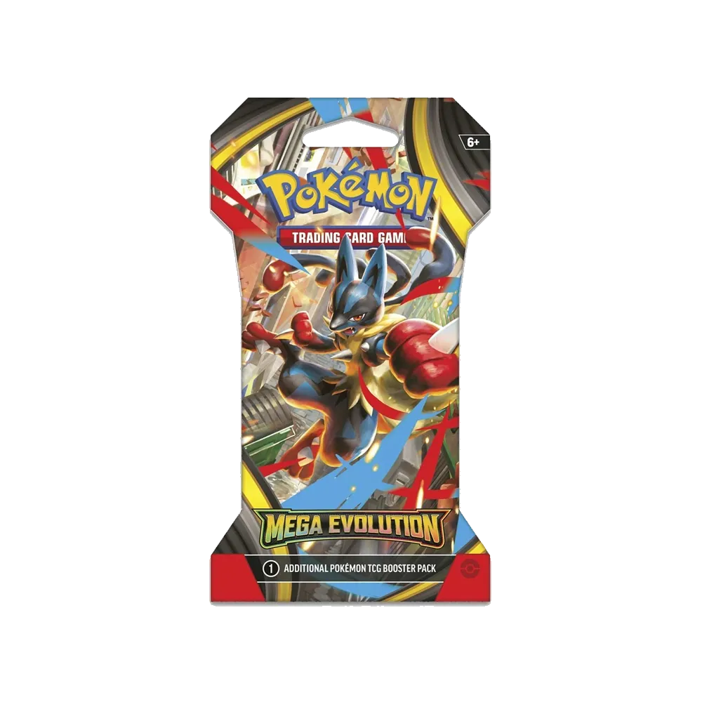 pokemon mega evolutions sleeved booster pack